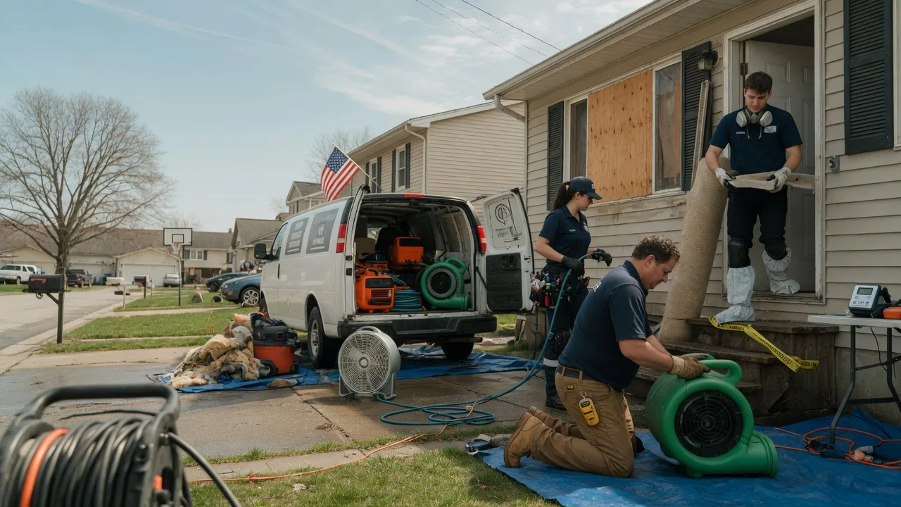 Water Damage Restoration in Wixom, MI near me
